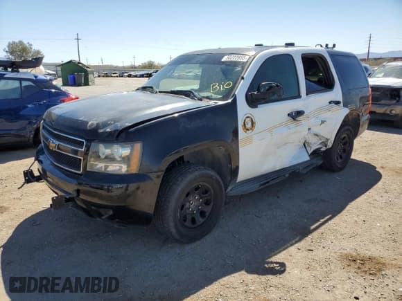 ✅ 2011 Chevrolet Tahoe Commercial • VIN: 1GNLC2E02BR224627 • Lot: 50222855. Listed on Copart with 167,553 mi. Free auction sales archive from the USA and detailed vehicle history report at DreamBid. Image 1.