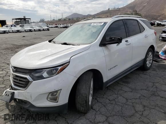 ✅ 2018 Chevrolet Equinox LT • VIN: 2GNAXJEV3J6153482 • Lot: 85740285. Wystawiony na Copart z przebiegiem 76 521 mil. Bezpłatny archiwum sprzedaży aukcyjnych z USA i szczegółowy raport historii pojazdu na DreamBid. Zdjęcie 1.