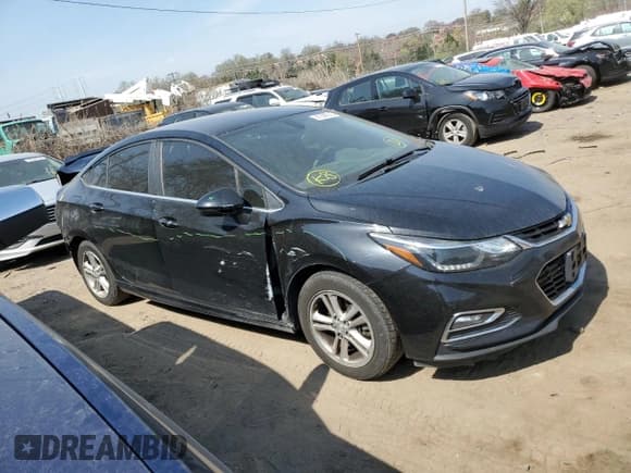 ✅ 2016 Chevrolet Cruze LT • VIN: 1G1BE5SM3G7327462 • Lot: 47149323. Listed on Copart with 86,014 mi. Free auction sales archive from the USA and detailed vehicle history report at DreamBid. Image 4.