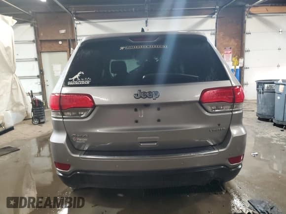 ✅ 2017 Jeep Grand Cherokee Limited • VIN: 1C4RJFBG5HC954920 • Lot: 93848275. Listed on Copart with 143,965 mi. Free auction sales archive from the USA and detailed vehicle history report at DreamBid. Image 6.