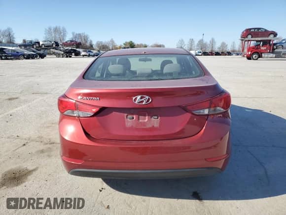 2014 Hyundai Elantra SE z VIN 5NPDH4AE6EH536571, wystawiony jako Copart lot #47992615 z przebiegiem 122 632 mil mil oraz Szkoda całkowita • Salvage title. Historia ofert i sprzedaży dostępna na DreamBid. Obrazek 6.