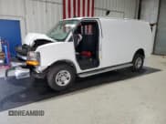 ✅ 2024 Chevrolet Express Cargo • VIN: 1GCWGAFP3R1159375 • Lot: 69981855. Listed on Copart with 13,123 mi. Free auction sales archive from the USA and detailed vehicle history report at DreamBid. Image 1.