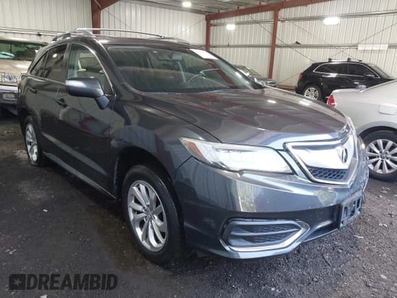 ✅ 2016 Acura RDX • VIN: 5J8TB4H3XGL027519 • Lot: 43257172. Listed on IAAI with 180,467 mi. Free auction sales archive from the USA and detailed vehicle history report at DreamBid. Image 1.