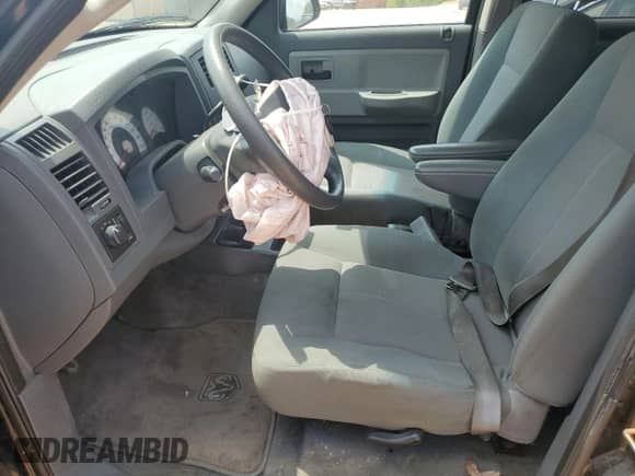 2005 Dodge Dakota ST with VIN 1D7HE28K35S304477, listed as a Copart auction lot 59599385 with 127,683 mi miles and Salvage title. Bid and sale history available at DreamBid. Image 7.