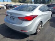 ✅ 2016 Hyundai Elantra SE • VIN: 5NPDH4AE4GH739638 • Lot: 43496350. Listed on IAAI with 52,226 mi. Free auction sales archive from the USA and detailed vehicle history report at DreamBid. Image 4.