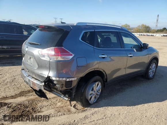 ✅ 2015 Nissan Rogue SV • VIN: KNMAT2MV2FP535943 • Лот: 90694755. Опубликован ранее на Copart с пробегом 161 928 миль. Бесплатный доступ к архиву аукционных продаж из США и подробный отчёт об истории автомобиля на DreamBid. Изображение 3.