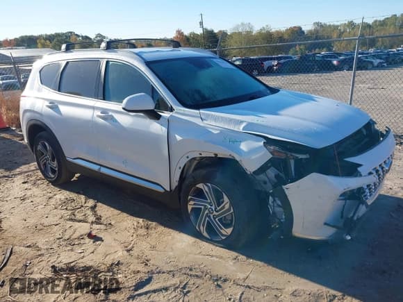 ✅ 2022 Hyundai Santa Fe SEL • VIN: 5NMS24AJ2NH455747 • Лот: 43516611. Опубликован ранее на IAAI с пробегом 17 562 миль. Бесплатный доступ к архиву аукционных продаж из США и подробный отчёт об истории автомобиля на DreamBid. Изображение 1.