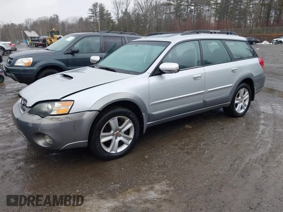 ✅ 2005 Subaru Legacy Outback XT Limited • VIN: 4S4BP67C656340986 • Лот: 41718434. Опубликован ранее на IAAI с пробегом 141 996 миль. Бесплатный доступ к архиву аукционных продаж из США и подробный отчёт об истории автомобиля на DreamBid. Изображение 2.