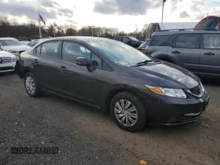 ✅ 2013 Honda Civic LX • VIN: 2HGFB2F59DH512314 • Lot: 90591875. Listed on Copart with 90,663 mi. Free auction sales archive from the USA and detailed vehicle history report at DreamBid. Image 4.