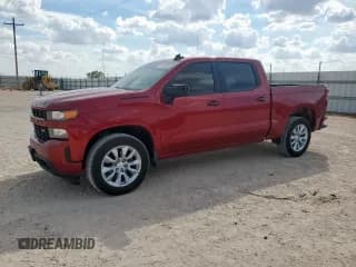 ✅ 2021 Chevrolet Silverado 1500 Custom • VIN: 3GCPWBEK7MG341867 • Lot: 82289105. Wystawiony na Copart z przebiegiem 112 058 mil. Bezpłatny archiwum sprzedaży aukcyjnych z USA i szczegółowy raport historii pojazdu na DreamBid. Zdjęcie 1.