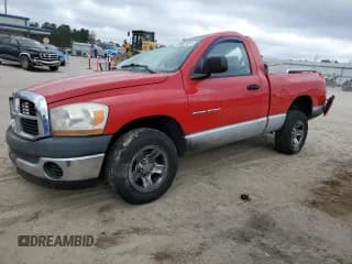 ✅ 2006 Dodge 1500 ST • VIN: 1D7HA16N66J220969 • Лот: 85667454. Опубликован ранее на Copart с пробегом 130 249 миль. Бесплатный доступ к архиву аукционных продаж из США и подробный отчёт об истории автомобиля на DreamBid. Изображение 1.