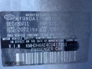 ✅ 2012 Hyundai Elantra GLS • VIN: KMHDH4AE4CU413351 • Лот: 85865425. Опубликован ранее на Copart с пробегом 189 053 миль. Бесплатный доступ к архиву аукционных продаж из США и подробный отчёт об истории автомобиля на DreamBid. Изображение 12.