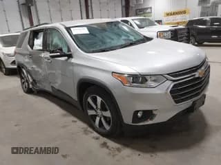 ✅ 2021 Chevrolet Traverse LT • VIN: 1GNEVHKW6MJ268131 • Lot: 43325120. Listed on IAAI with 43,834 mi. Free auction sales archive from the USA and detailed vehicle history report at DreamBid. Image 1.