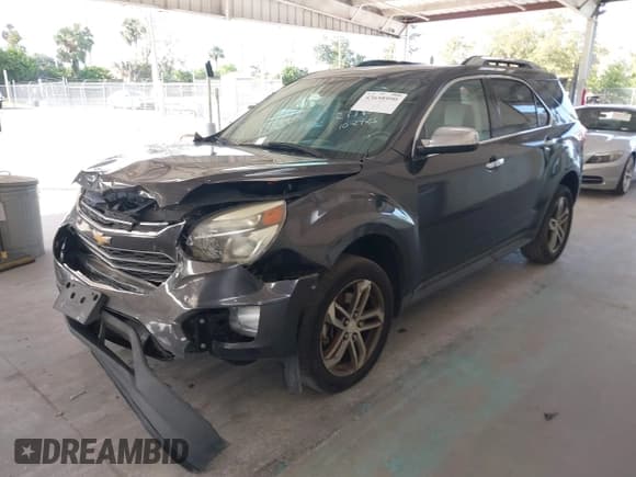 ✅ 2016 Chevrolet Equinox LTZ • VIN: 2GNALDEK1G6271834 • Lot: 43658990. Listed on IAAI with 163,029 mi. Free auction sales archive from the USA and detailed vehicle history report at DreamBid. Image 2.