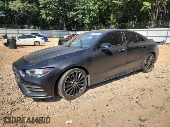 2021 Mercedes-Benz CLA 250 z VIN W1K5J4GB8MN167156, wystawiony jako Copart lot #72059305 z przebiegiem 91 336 mil mil oraz Szkoda całkowita • Salvage title. Historia ofert i sprzedaży dostępna na DreamBid. Obrazek 1.