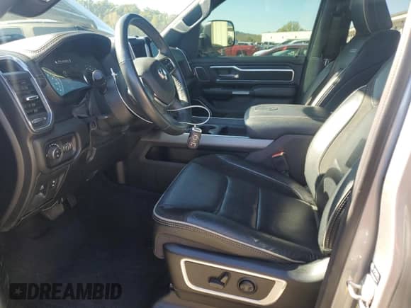 2023 Ram 1500 Laramie with VIN 1C6SRFJT4PN611275, listed as a Copart auction lot 86679465 with 43,003 mi miles and Salvage title. Bid and sale history available at DreamBid. Image 7.