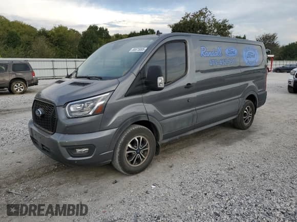 ✅ 2023 Ford Transit Cargo • VIN: 1FTYE1YG9PKC11210 • Lot: 86675895. Listed on Copart with 28,936 mi. Free auction sales archive from the USA and detailed vehicle history report at DreamBid. Image 1.
