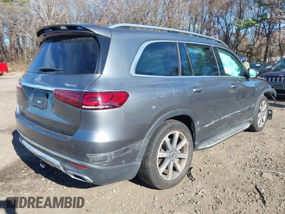 ✅ 2021 Mercedes-Benz GLS 450 • VIN: 4JGFF5KEXMA489727 • Lot: 43697891. Listed on IAAI with 77,690 mi. Free auction sales archive from the USA and detailed vehicle history report at DreamBid. Image 4.