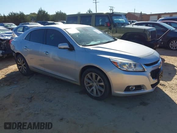 ✅ 2014 Chevrolet Malibu LTZ • VIN: 1G11H5SL6EF117001 • Lot: 43325344. Listed on IAAI with 183,202 mi. Free auction sales archive from the USA and detailed vehicle history report at DreamBid. Image 1.