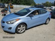 ✅ 2011 Hyundai Elantra Limited • VIN: KMHDH4AE7BU095370 • Lot: 80186385. Listed on Copart with 127,903 mi. Free auction sales archive from the USA and detailed vehicle history report at DreamBid. Image 1.