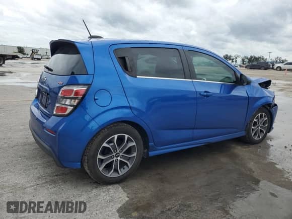 2020 Chevrolet Sonic LT с VIN 1G1JD6SB7L4137842, выставлен на аукционе Copart как лот 73323524 с пробегом 38 356 миль миль и Списание • Salvage title. История ставок и продаж доступна на DreamBid. Изображение 3.