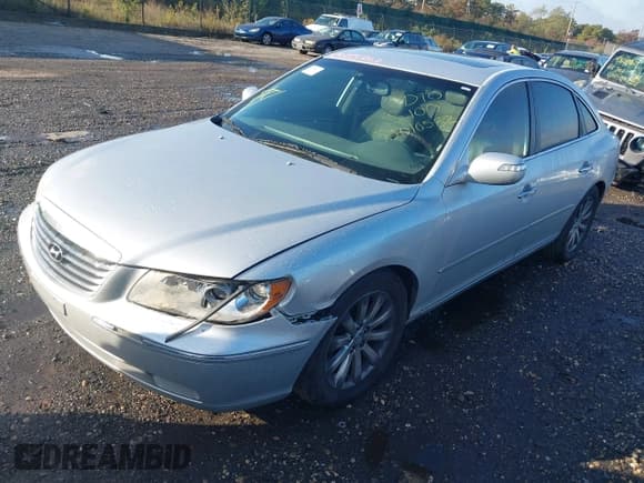 ✅ 2009 Hyundai Azera Limited • VIN: KMHFC46F79A380493 • Lot: 43513767. Listed on IAAI with Not provided. Free auction sales archive from the USA and detailed vehicle history report at DreamBid. Image 2.