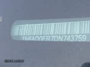 ✅ 2013 Nissan Frontier SV • VIN: 1N6AD0ER7DN743759 • Lot: 43206591. Listed on IAAI with 192,748 mi. Free auction sales archive from the USA and detailed vehicle history report at DreamBid. Image 9.