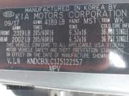 ✅ 2018 Kia Niro LX • VIN: KNDCB3LC1J5122157 • Lot: 42893798. Listed on IAAI with 143,261 mi. Free auction sales archive from the USA and detailed vehicle history report at DreamBid. Image 9.