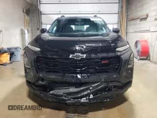 2025 Chevrolet Equinox AWD RS z VIN 3GNAXTEG4SL186985, wystawiony jako Copart lot #65392195 z przebiegiem 3 994 mil mil oraz Szkoda całkowita • Salvage title. Historia ofert i sprzedaży dostępna na DreamBid. Obrazek 5.