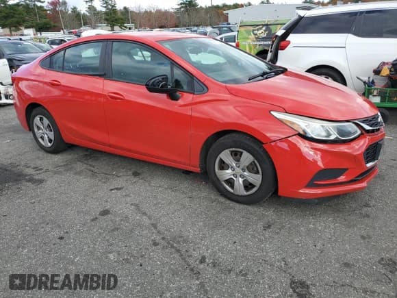 ✅ 2017 Chevrolet Cruze LS • VIN: 1G1BC5SM0H7122737 • Lot: 91173995. Listed on Copart with 311,054 mi. Free auction sales archive from the USA and detailed vehicle history report at DreamBid. Image 4.