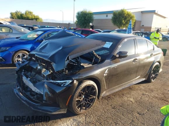 ✅ 2022 BMW M3 Competition • VIN: WBS33AY07NFM19278 • Lot: 43550336. Wystawiony na IAAI z przebiegiem 41 984 mil. Bezpłatny archiwum sprzedaży aukcyjnych z USA i szczegółowy raport historii pojazdu na DreamBid. Zdjęcie 2.