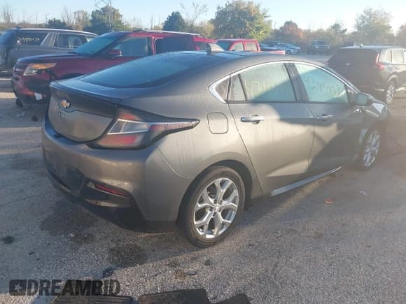 ✅ 2017 Chevrolet Volt Premier • VIN: 1G1RB6S51HU149494 • Lot: 43407493. Listed on IAAI with 80,157 mi. Free auction sales archive from the USA and detailed vehicle history report at DreamBid. Image 4.