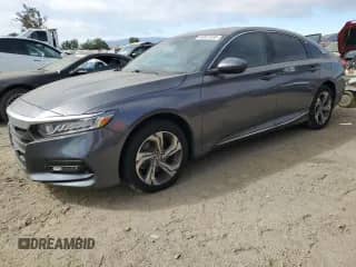 2020 Honda Accord EX-L with VIN 1HGCV2F52LA029383, listed as a Copart auction lot 66857655 with 66,774 mi miles and Salvage title. Bid and sale history available at DreamBid. Image 1.