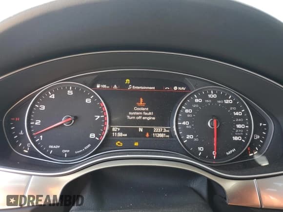 ✅ 2017 Audi A6 Prestige • VIN: WAUH2AFC3HN112095 • Лот: 68484125. Опубликован ранее на Copart с пробегом 112 681 миль. Бесплатный доступ к архиву аукционных продаж из США и подробный отчёт об истории автомобиля на DreamBid. Изображение 9.