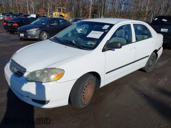 ✅ 2004 Toyota Corolla CE • VIN: 2T1BR32E24C316973 • Lot: 43836179. Listed on IAAI with Not provided. Free auction sales archive from the USA and detailed vehicle history report at DreamBid. Image 2.