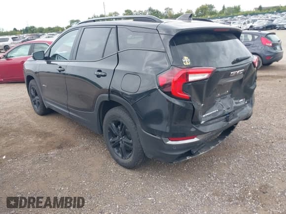 ✅ 2024 GMC Terrain AT4 • VIN: 3GKALYEG0RL375245 • Lot: 43095296. Listed on IAAI with 27,864 mi. Free auction sales archive from the USA and detailed vehicle history report at DreamBid. Image 3.