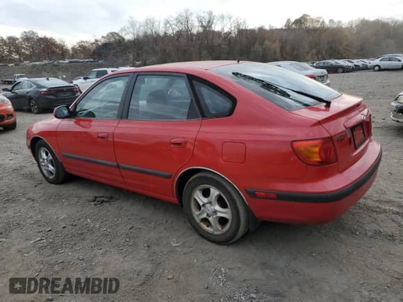 2002 Hyundai Elantra GT z VIN KMHDN55D62U069956, wystawiony jako Copart lot #78931504 z przebiegiem 52 117 mil mil oraz Czysty tytuł • Clean title. Historia ofert i sprzedaży dostępna na DreamBid. Obrazek 2.