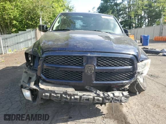 2016 Ram 1500 Express with VIN 1C6RR7FG0GS409762, listed as a Copart auction lot 59237055 with 75,307 mi miles and Salvage title. Bid and sale history available at DreamBid. Image 5.