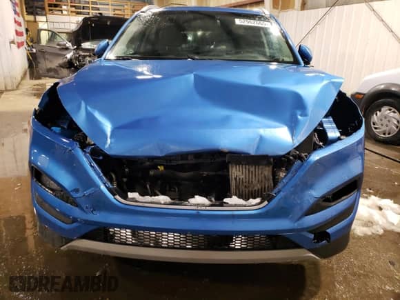 2017 Hyundai Tucson Sport with VIN KM8J3CA25HU518506, listed as a Copart auction lot 52962665 with 36,284 mi miles and Salvage title. Bid and sale history available at DreamBid. Image 5.