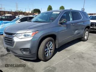✅ 2021 Chevrolet Traverse LS • VIN: 1GNERFKW3MJ166150 • Lot: 82398425. Wystawiony na Copart z przebiegiem 145 591 mil. Bezpłatny archiwum sprzedaży aukcyjnych z USA i szczegółowy raport historii pojazdu na DreamBid. Zdjęcie 1.