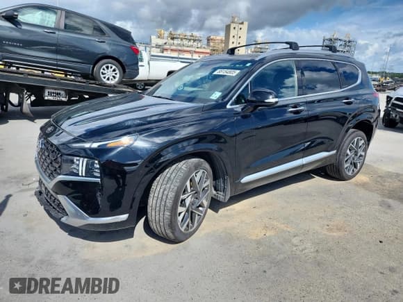 ✅ 2022 Hyundai Santa Fe Calligraphy • VIN: 5NMS5DAL9NH448853 • Lot: 85154805. Listed on Copart with 46,082 mi. Free auction sales archive from the USA and detailed vehicle history report at DreamBid. Image 1.