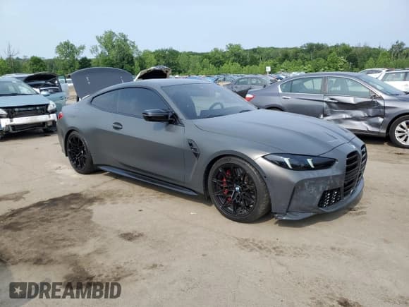✅ 2025 BMW M4 Competition xDrive • VIN: WBS33HK01SCS24713 • Lot: 60858275. Wystawiony na Copart z przebiegiem 12 218 mil. Bezpłatny archiwum sprzedaży aukcyjnych z USA i szczegółowy raport historii pojazdu na DreamBid. Zdjęcie 4.