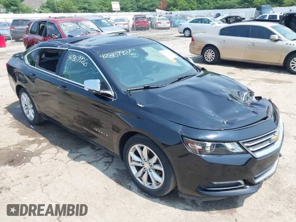2018 Chevrolet Impala LT с VIN 2G1105S39J9105614, выставлен на аукционе IAAI как лот 42869926 с пробегом 108 807 миль миль и . История ставок и продаж доступна на DreamBid. Изображение 6.