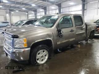 2012 Chevrolet Silverado 1500 LT with VIN 1GCPKSE75CF204790, listed as a Copart auction lot 84204385 with 86,535 mi miles and Salvage title. Bid and sale history available at DreamBid. Image 1.