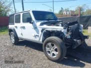✅ 2022 Jeep Wrangler Unlimited Sport S • VIN: 1C4HJXDG5NW254016 • Lot: 42214730. Listed on IAAI with 42,003 mi. Free auction sales archive from the USA and detailed vehicle history report at DreamBid. Image 1.
