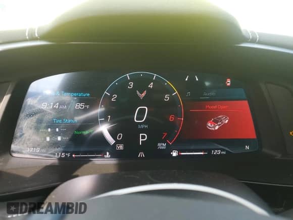 2024 Chevrolet Corvette 2LT с VIN 1G1YB2D40R5124347, выставлен на аукционе Copart как лот 71441194 с пробегом 1 719 миль миль и На запчасти • Non repairable. История ставок и продаж доступна на DreamBid. Изображение 9.