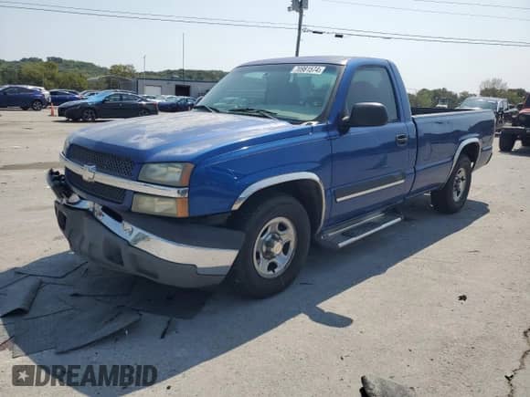 2004 Chevrolet Silverado 1500 LS с VIN 1GCEC14T54E166868, выставлен на аукционе Copart как лот 70981574 с пробегом 134 052 миль миль и Списание • Salvage title. История ставок и продаж доступна на DreamBid. Изображение 1.