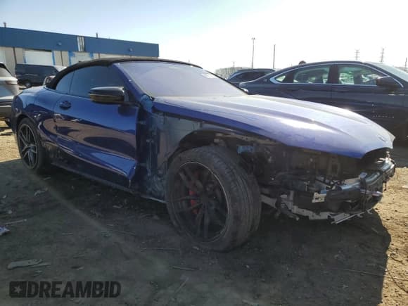 ✅ 2023 BMW M8 Competition • VIN: WBSDZ0C01PCK97140 • Lot: 48235155. Listed on Copart with 23,932 mi. Free auction sales archive from the USA and detailed vehicle history report at DreamBid. Image 4.