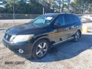 ✅ 2015 Nissan Pathfinder Platinum • VIN: 5N1AR2MM7FC687998 • Lot: 43618859. Listed on IAAI with 136,743 mi. Free auction sales archive from the USA and detailed vehicle history report at DreamBid. Image 2.