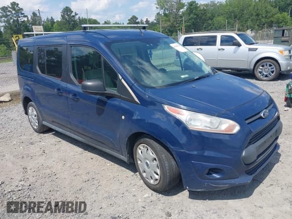 ✅ 2014 Ford Transit Connect XLT • VIN: NM0GS9F76E1140649 • Lot: 42306549. Listed on IAAI with 188,947 mi. Free auction sales archive from the USA and detailed vehicle history report at DreamBid. Image 1.